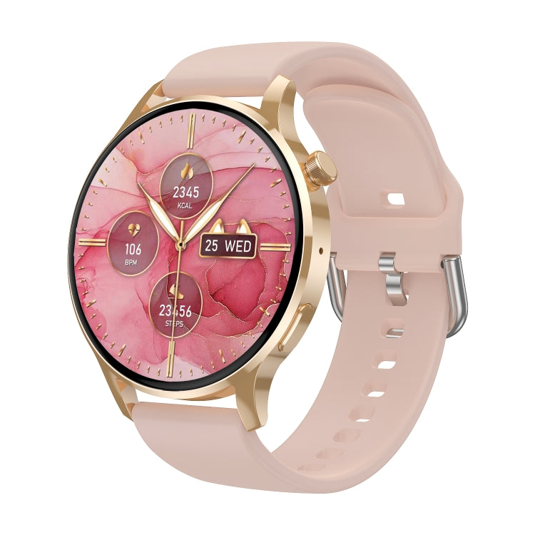 Watch3 Pro 1.3 inch AMOLED Screen Wireless Charging Smart Watch, Supports BT Call / NFC(Champagne) - free shipping - PMC TechLife - Order now!