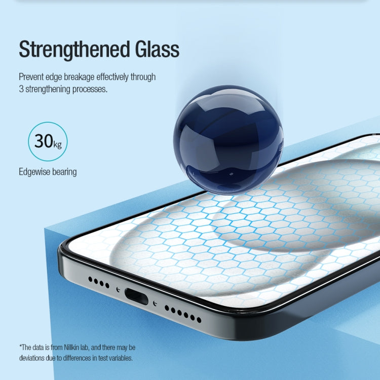 For iPhone 15 Plus 10pcs NILLKIN Chang Series Tempered Glass Protective Film - free shipping - PMC TechLife - Order now!