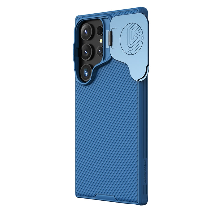 For Samsung Galaxy S24 Ultra 5G NILLKIN CamShield Prop PC Phone Case(Blue) - Galaxy S24 Ultra 5G Cases by NILLKIN | Online Shopping South Africa | PMC TechLife | Buy Now Pay Later Mobicred