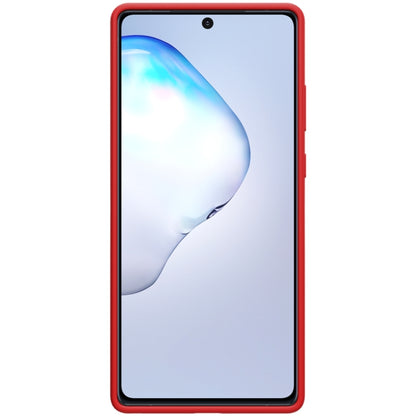 For Samsung Galaxy Note20 NILLKIN Flex Pure Series Solid Color Liquid Silicone Dropproof Protective Case(Red) - Galaxy Note20 Cases by NILLKIN | Online Shopping South Africa | PMC Jewellery