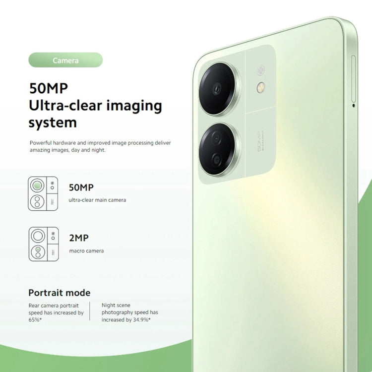 Xiaomi Redmi 13C 5G, 4GB+128GB,  6.74 inch MIUI 14 MediaTek Dimensity 6100+ Octa Core 2.2GHz, NFC, Network: 5G, Not Support Google Play(Startrail Silver) - free shipping - PMC TechLife - Order now!