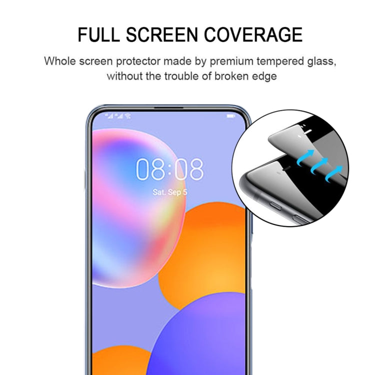 For Huawei Y9a Full Glue Full Screen Tempered Glass Film - free shipping - PMC TechLife - Order now!