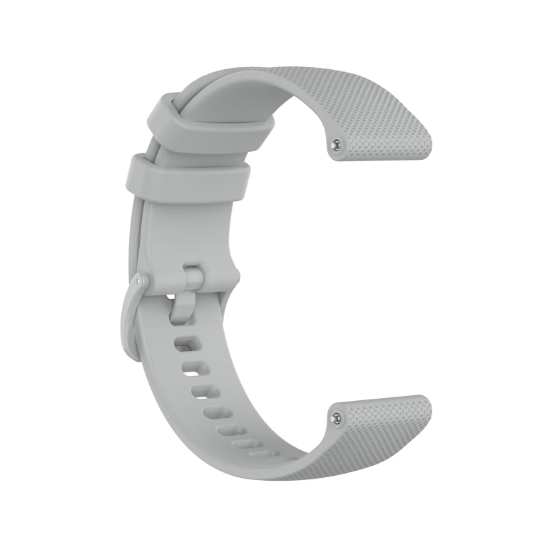 Compatible with Garmin Compatible witherunner 745 Small Grid Quick Release Watch Band with Screwdriver, Size: Free Size 22mm(Gray) - Watch Bands by PMC TechLife | Online Shopping South Africa | PMC TechLife | Buy Now Pay Later Mobicred