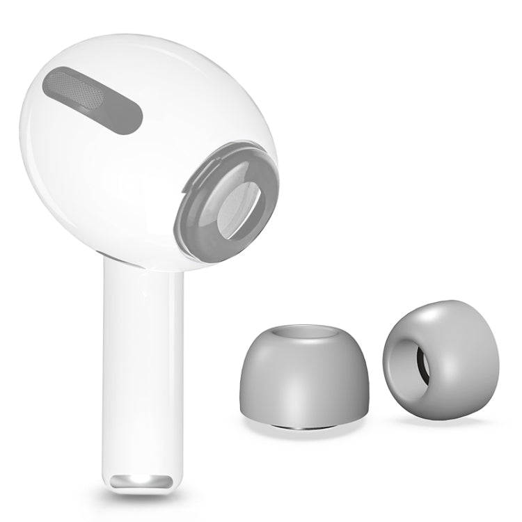 12 PCS Wireless Earphone Replaceable Silicone + Memory Foam Ear Cap Earplugs for AirPods Pro, with Storage Box(White + Grey) - Anti-dust & Ear Caps by PMC TechLife | Online Shopping South Africa | PMC TechLife
