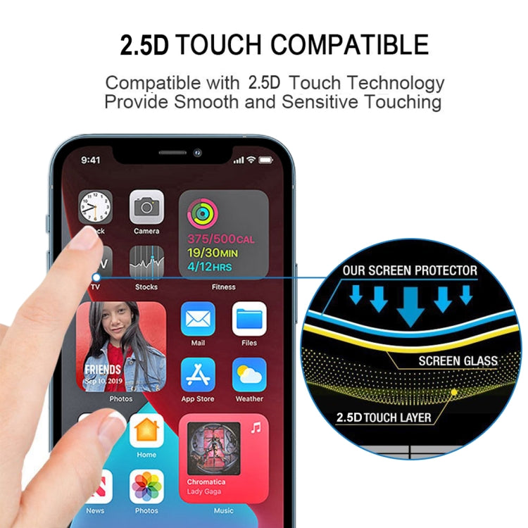 For iPhone 12 Pro Max Full Glue Full Screen Tempered Glass Film - free shipping - PMC TechLife - Order now!