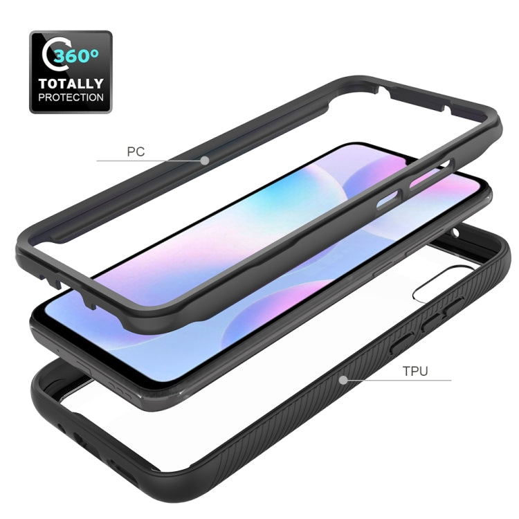 For Xiaomi Redmi 9A Starry Sky Solid Color Series Shockproof PC + TPU Protective Case(Navy Blue) - free shipping - PMC TechLife - Order now!