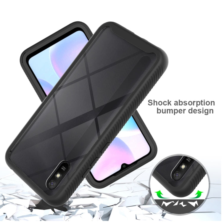 For Xiaomi Redmi 9A Starry Sky Solid Color Series Shockproof PC + TPU Protective Case(Navy Blue) - free shipping - PMC TechLife - Order now!