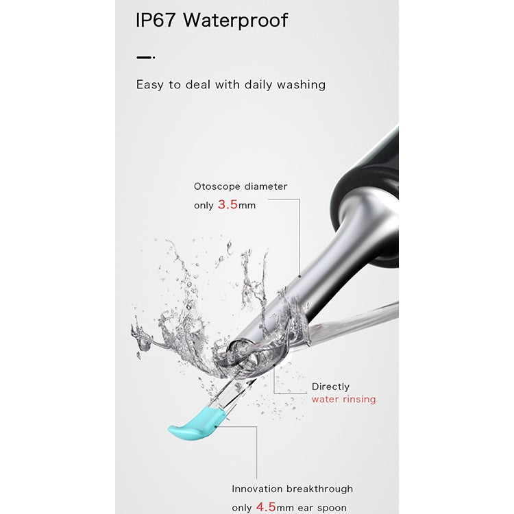 Bebird C3 4.5mm Wireless Wifi High-definition Visual Ear Spoon 3 Million Pixels Out Ear Visual Ear Spoon with IP67 Waterproof(White) - Ear Care Tools by Bebird | Online Shopping South Africa | PMC Jewellery | Buy Now Pay Later Mobicred