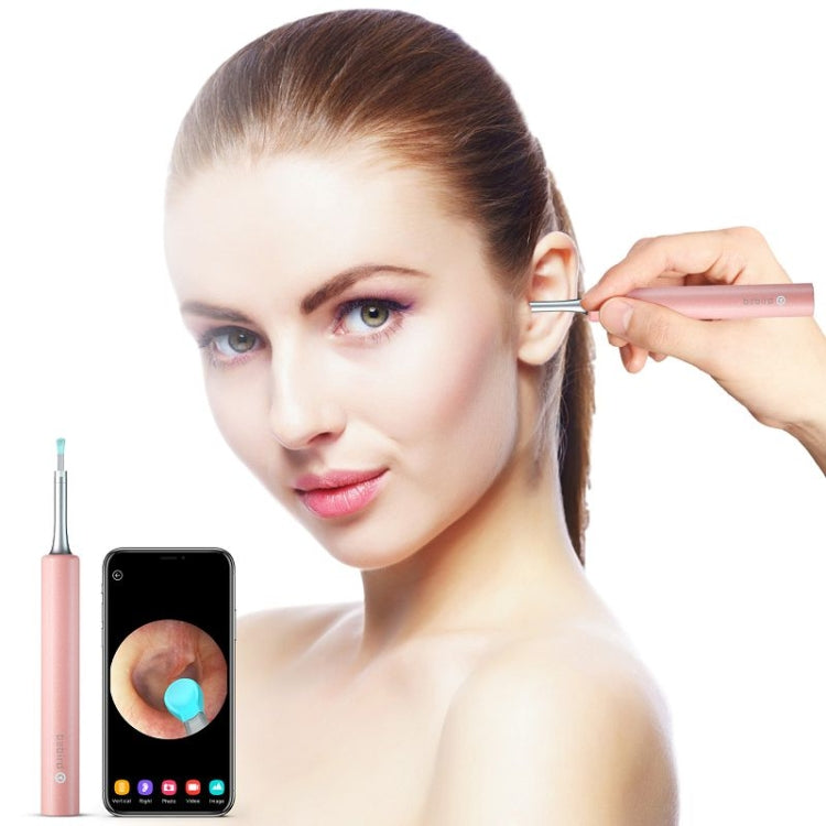 Bebird C3 Pro 2.4G 3.5mm Wireless Wifi High-definition Visual Ear Spoon 3 Million Pixels Out Ear Visual Ear Spoon(Pink) - Ear Care Tools by Bebird | Online Shopping South Africa | PMC Jewellery | Buy Now Pay Later Mobicred