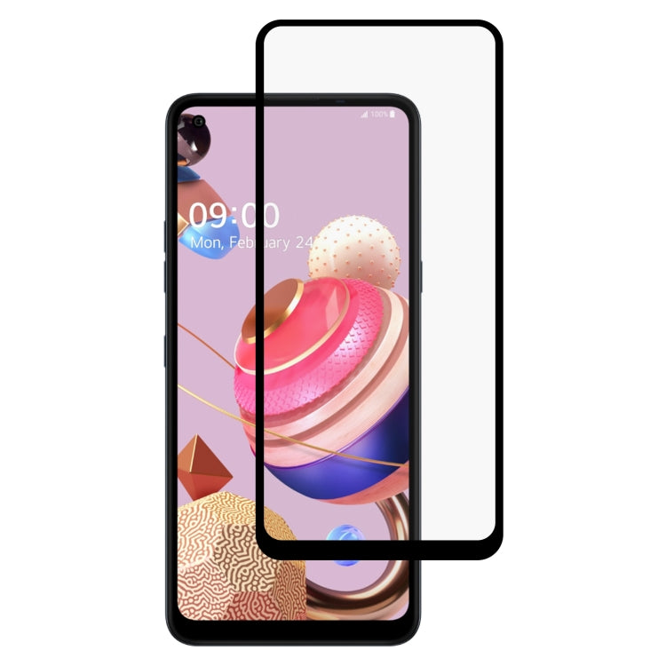 For LG K51S Full Glue Full Screen Tempered Glass Film - free shipping - PMC TechLife - Order now!