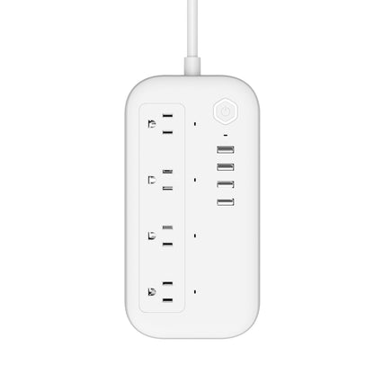 YPS11 Four Holes + 4 x USB Multi-purpose WiFi Smart Power Strip, US Plug - Smart Socket by PMC Jewellery | Online Shopping South Africa | PMC Jewellery