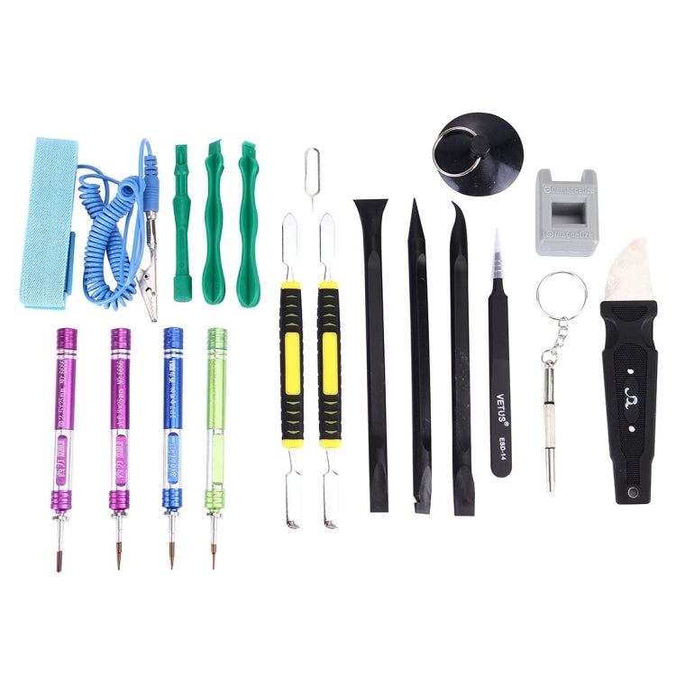 Appropriative Professional Screwdriver Repair Open Tool Kit with Leather Handbag For iPhone 7 & 7 Plus - Tool Kits by PMC Jewellery | Online Shopping South Africa | PMC Jewellery