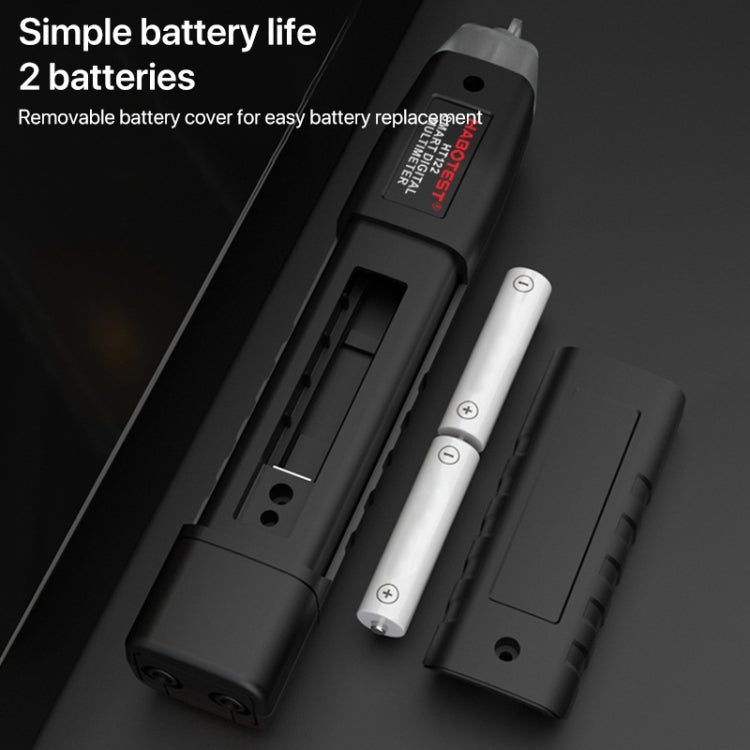 HABOTEST HT122 Multi-function Phase Sequence Digital Multimeter Smart Electricity Test Pen - free shipping - PMC TechLife - Order now!