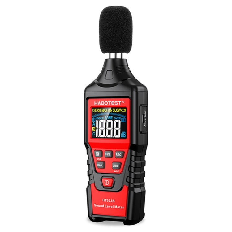 HABOTEST HT622B Household High Precision Digital Sound Level Meter - free shipping - PMC TechLife - Order now!