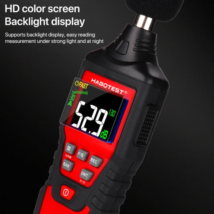 HABOTEST HT622B Household High Precision Digital Sound Level Meter - free shipping - PMC TechLife - Order now!