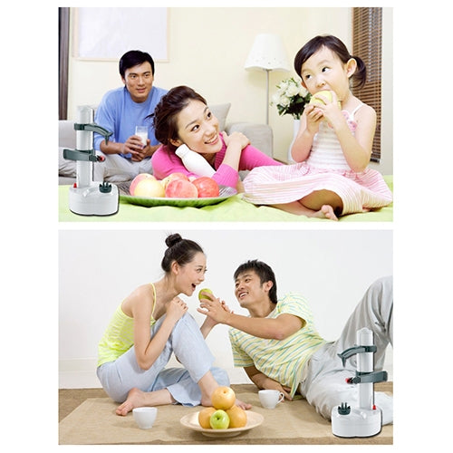 Multifunction Stainless Steel Electric Vegetables Fruit Apple Peeler Peeling Automatic Peeling Machine - Cutter & Peeler by PMC TechLife | Online Shopping South Africa | PMC TechLife | Buy Now Pay Later Mobicred