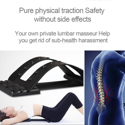 Magnetic Therapy 18 Magnets Spine Stretch Stabilizer Lumbar Traction Waist Masssger - Corrector by PMC Jewellery | Online Shopping South Africa | PMC Jewellery