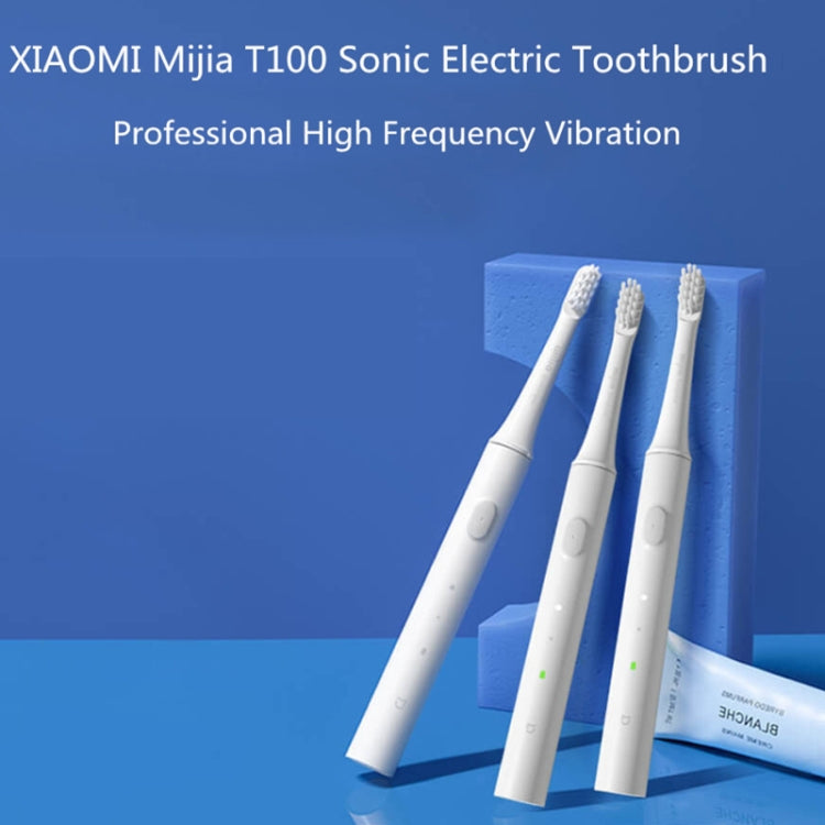 Original Xiaomi Mijia T100 Sonic Electric Toothbrush(White) - Toothbrushes by Xiaomi | Online Shopping South Africa | PMC Jewellery