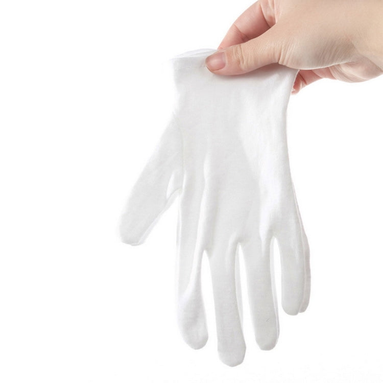 12 Pairs Pure Cotton Working Gloves, Thin Section - free shipping - PMC TechLife - Order now!