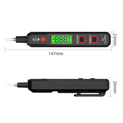 HABOTEST HT89 Contact Type High-sensitivity LCD Digital Display Sound and Light Alarm Test Pen - Current & Voltage Tester by HABOTEST | Online Shopping South Africa | PMC Jewellery | Buy Now Pay Later Mobicred