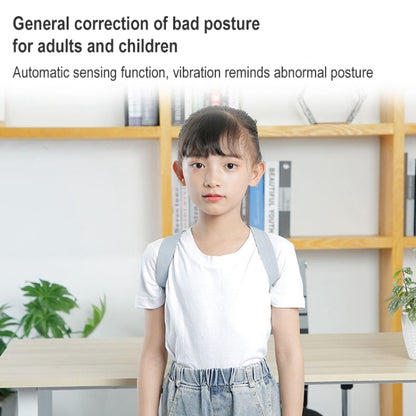 Smart Posture Corrector Adult Child Intelligent Posture Reminder Posture Trainer(Grey) - Corrector by PMC Jewellery | Online Shopping South Africa | PMC Jewellery