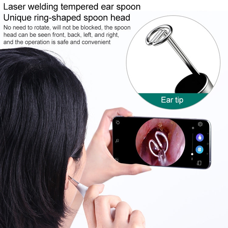 Supereyes Y009 Visual Ear Pick Acne Cleaning Microscopic Magnifying Mirror Endoscope - Ear Care Tools by Supereyes | Online Shopping South Africa | PMC Jewellery