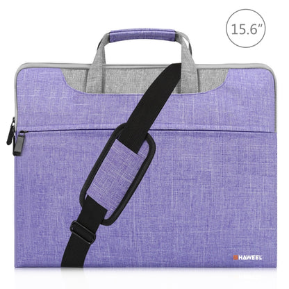 HAWEEL 15.6inch Laptop Handbag, For Macbook, Samsung, Lenovo, Sony, DELL Alienware, CHUWI, ASUS, HP, 15.6 inch and Below Laptops(Purple) - 13.3 inch by HAWEEL | Online Shopping South Africa | PMC Jewellery