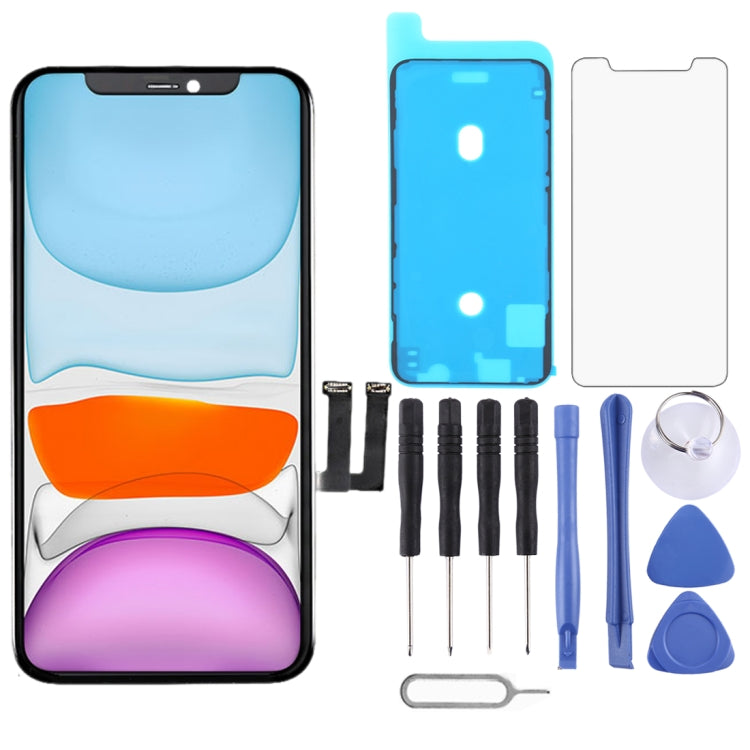Original LCD Screen for iPhone 11 with Digitizer Full Assembly(Black) - free shipping - PMC TechLife - Order now!