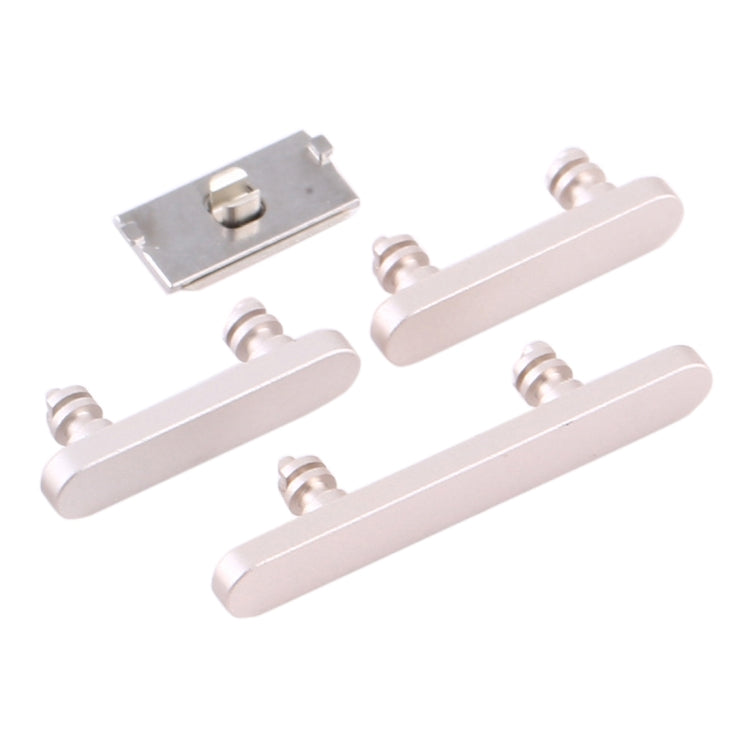 Power Button and Volume Control Button for iPhone 12(White) - Metal Parts by PMC TechLife | Online Shopping South Africa | PMC TechLife