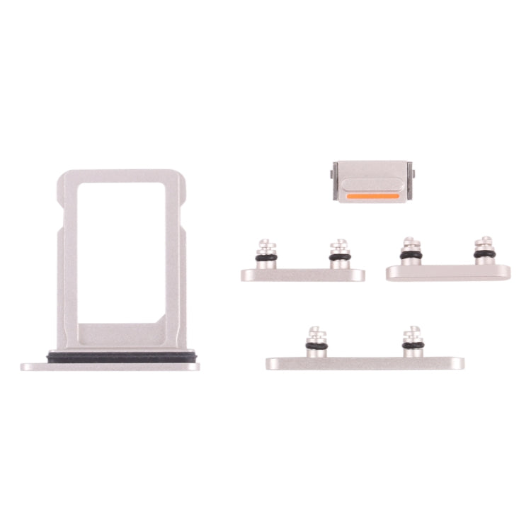 SIM Card Tray + Side Keys for iPhone 13(Starlight) - Others by PMC TechLife | Online Shopping South Africa | PMC TechLife