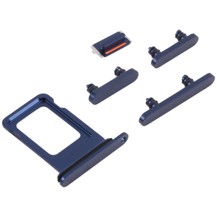 SIM Card Tray + SIM Card Tray + Side Keys for iPhone 13(Blue) - Others by PMC TechLife | Online Shopping South Africa | PMC TechLife