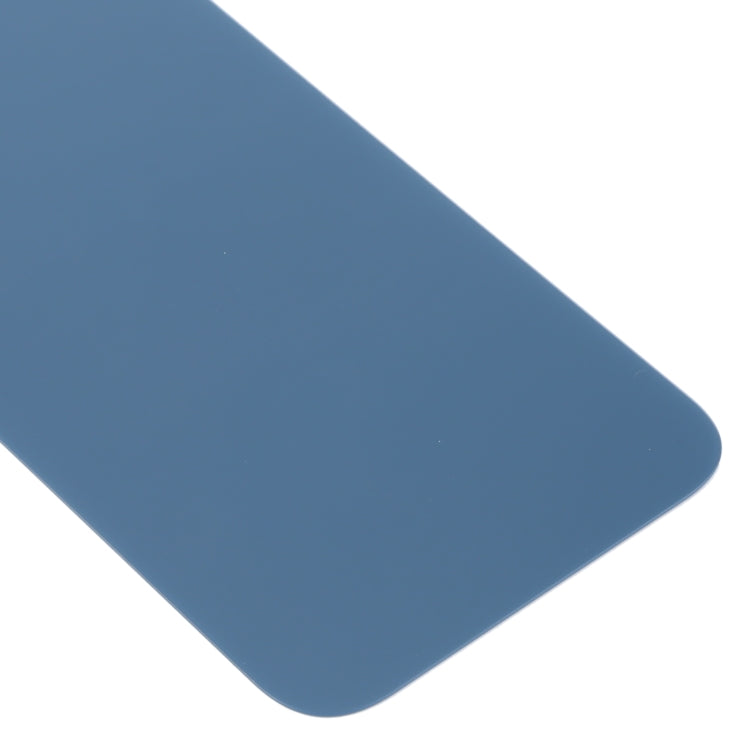 Easy Replacement Big Camera Hole Glass Back Battery Cover for iPhone 13 Pro Max(Blue) - Back Cover by PMC TechLife | Online Shopping South Africa | PMC TechLife