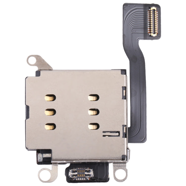 Double SIM Card Reader Socket with Flex Cable for iPhone 13 - Others by PMC TechLife | Online Shopping South Africa | PMC TechLife