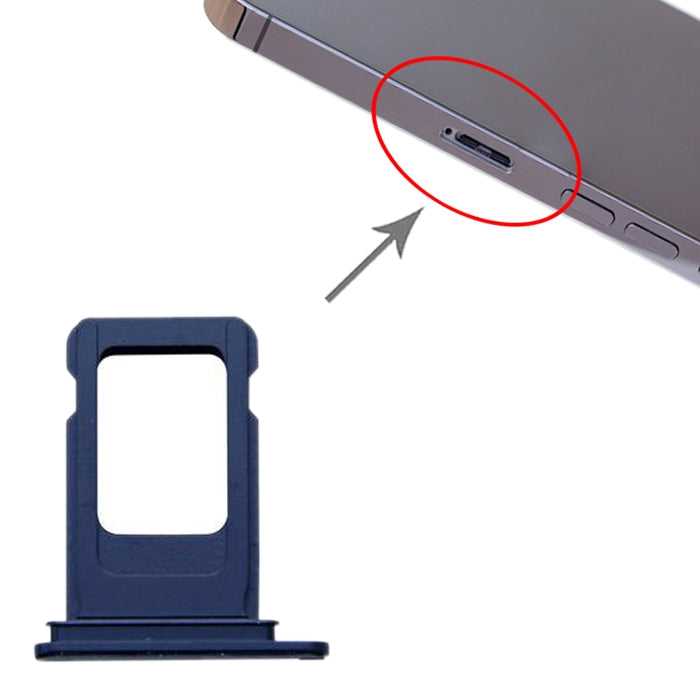 SIM+SIM Card Tray for iPhone 13 Pro(Blue) - Others by PMC TechLife | Online Shopping South Africa | PMC TechLife