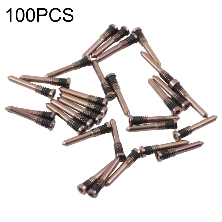 100 PCS Charging Port Screws for iPhone 13 mini (Gold) - Others by PMC TechLife | Online Shopping South Africa | PMC TechLife