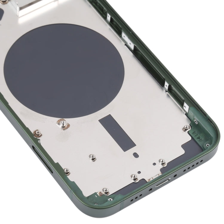 Back Housing Cover with SIM Card Tray & Side  Keys & Camera Lens for iPhone 13(Green) - Back Cover by PMC TechLife | Online Shopping South Africa | PMC TechLife | Buy Now Pay Later Mobicred
