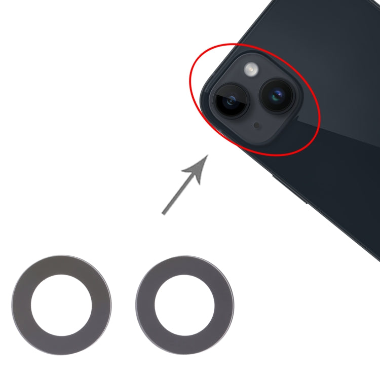 For iPhone 14 Plus Back Camera Lens -  by PMC TechLife | Online Shopping South Africa | PMC TechLife