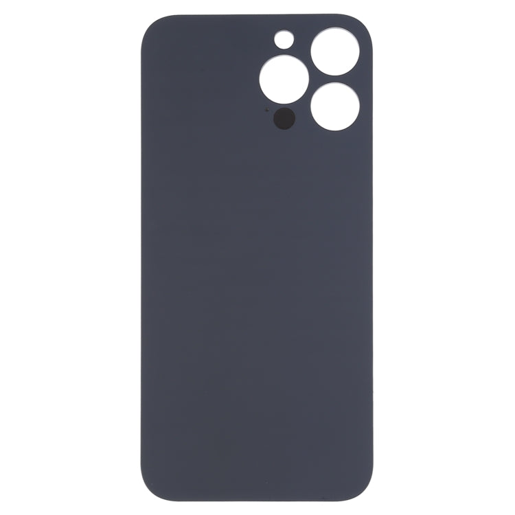 Easy Replacement Big Camera Hole Glass Back Battery Cover for iPhone 14 Pro Max(Black) -  by PMC TechLife | Online Shopping South Africa | PMC TechLife