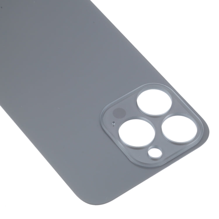 Easy Replacement Big Camera Hole Glass Back Battery Cover for iPhone 14 Pro(Black) -  by PMC TechLife | Online Shopping South Africa | PMC TechLife