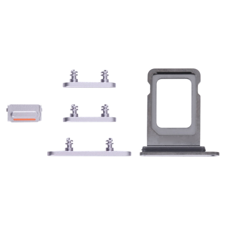 SIM Card Tray + SIM Card Tray + Side Keys for iPhone 14 Pro (Purple) -  by PMC TechLife | Online Shopping South Africa | PMC TechLife