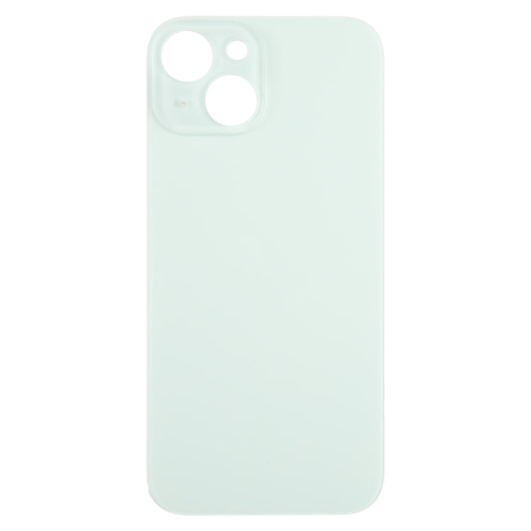 For iPhone 15 Glass Battery Back Cover(Green) -  by PMC TechLife | Online Shopping South Africa | PMC TechLife