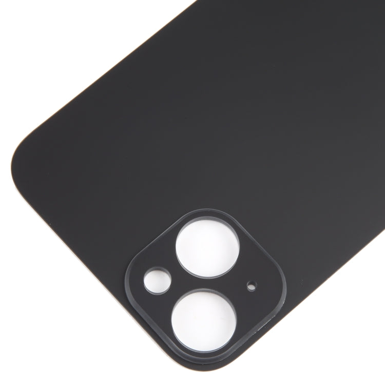 For iPhone 15 Plus Glass Battery Back Cover(Black) -  by PMC TechLife | Online Shopping South Africa | PMC TechLife