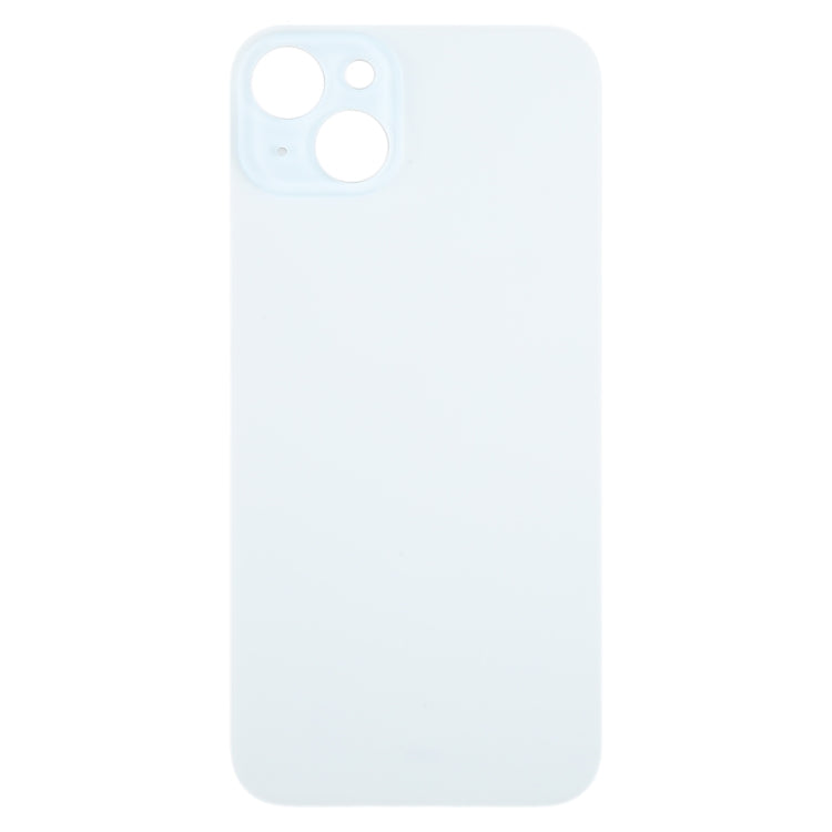 For iPhone 15 Plus Glass Battery Back Cover(Blue) -  by PMC TechLife | Online Shopping South Africa | PMC TechLife