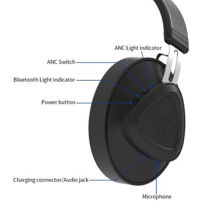 Bluedio TMS Bluetooth Version 5.0 Headset Bluetooth Headset Can Connect Cloud Data to APP(Red) - Headset & Headphone by Bluedio | Online Shopping South Africa | PMC Jewellery