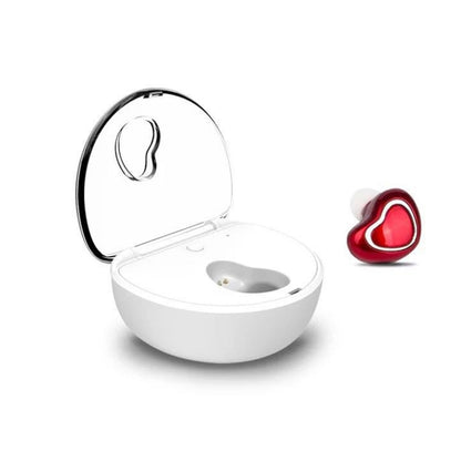 X7 Bluetooth 4.1 Mini Invisible Wireless Sports Bluetooth Earphone with Charging Box (Red) - Bluetooth Earphone by PMC Jewellery | Online Shopping South Africa | PMC Jewellery