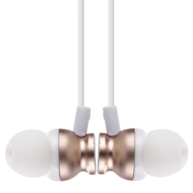 F17 Bluetooth 4.2 Hanging Neck Design Bluetooth Headset, Support Music Play & Switching & Volume Control & Answer(Gold) - Neck-mounted Earphone by PMC TechLife | Online Shopping South Africa | PMC TechLife