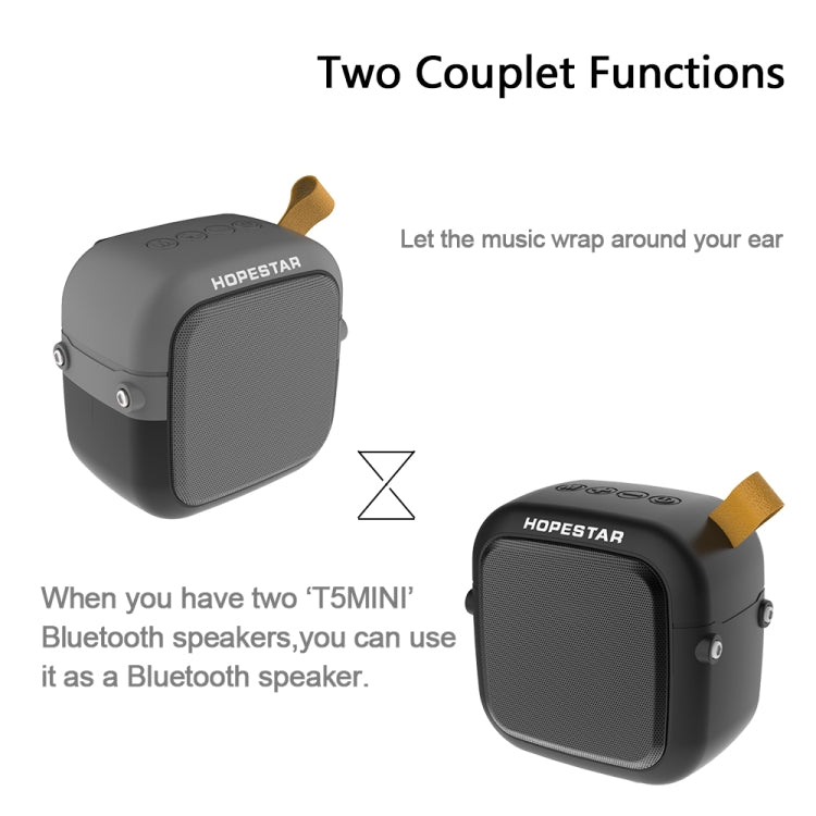 HOPESTAR T5mini Bluetooth 4.2 Portable Mini Wireless Bluetooth Speaker (Red) - Mini Speaker by HOPESTAR | Online Shopping South Africa | PMC Jewellery