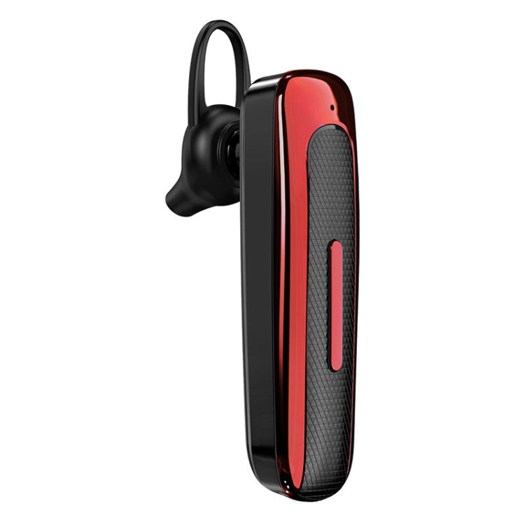 E1 Smart Noise Reduction Unilateral Ear-mounted Bluetooth Earphone (Red Black) - Bluetooth Earphone by PMC Jewellery | Online Shopping South Africa | PMC Jewellery