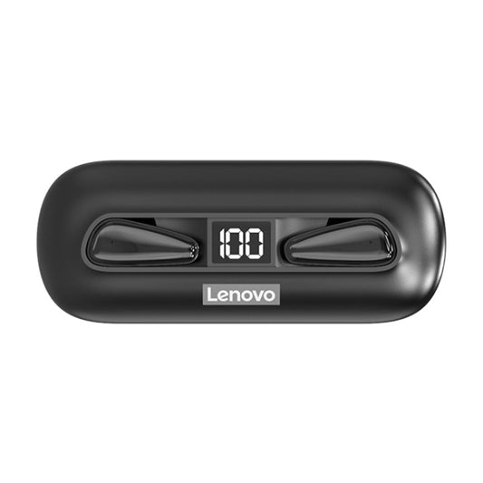 Lenovo LivePods XT95 Ultra-thin Portable Wireless Bluetooth 5.0 Earphones with Charging Box (Black) - Bluetooth Earphone by Lenovo | Online Shopping South Africa | PMC Jewellery