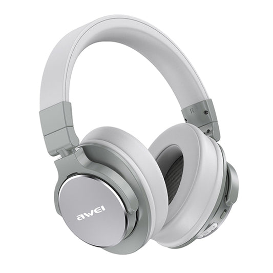 awei A710BL Foldable ANC Noise Cancelling Bluetooth Wireless Headset (Grey) - Headset & Headphone by awei | Online Shopping South Africa | PMC Jewellery | Buy Now Pay Later Mobicred